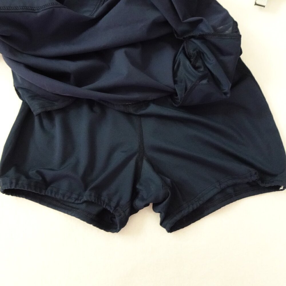 Columbia Short Skirt Skort Mini Shorts Women's Size S Blue Stretch Golf Tennis - Picture 6 of 7